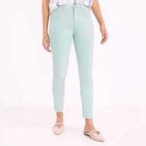 Loft Light Green Skinny Jean